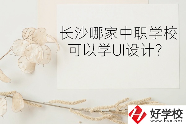 長沙哪家中職學?？梢詫WUI設(shè)計？