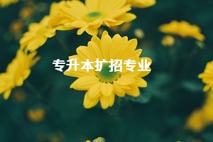 今年普通專升本擴(kuò)招專業(yè)有哪些？預(yù)計(jì)哪些專業(yè)將成熱門專業(yè)？